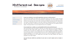 Desktop Screenshot of differentialdesigns.net